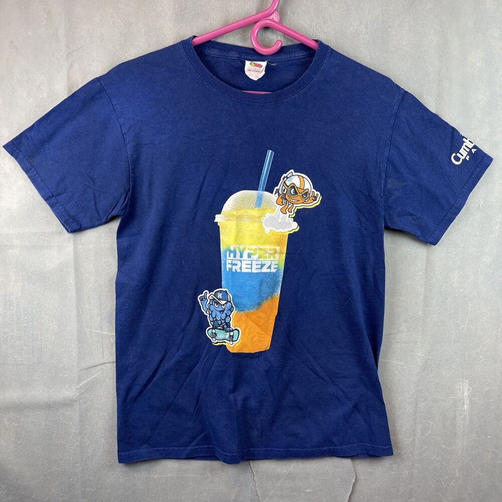 Rare Cumberland Farms Hyper Freeze Slushie Employee Promo Shirt Mens S